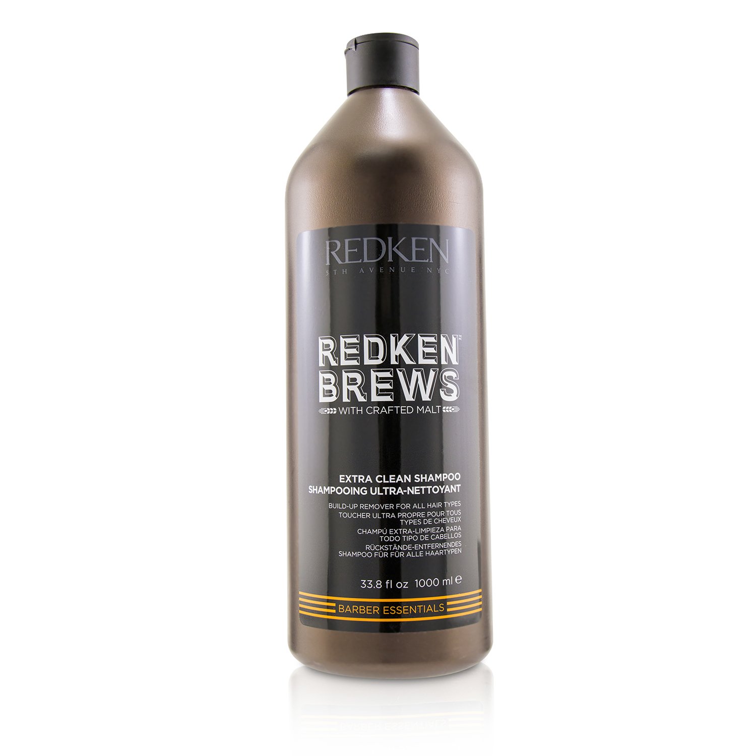 Redken Brews Extra Clean Shampoo (Αφαίρεση συσσωρεύσεων για όλους τους τύπους μαλλιών) 1000ml/33.8oz