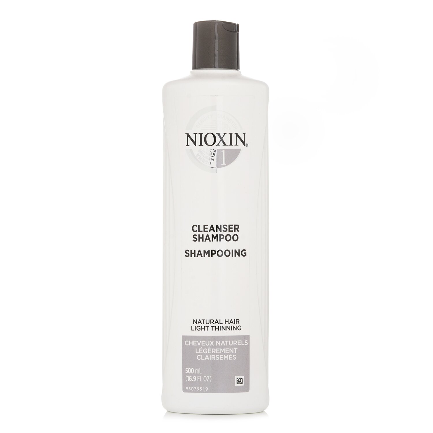 Nioxin Derma Purifying System 1 Cleanser Shampoo (Natural Hair, Light Thinning)(Random Packaging) 500ml/16.9oz