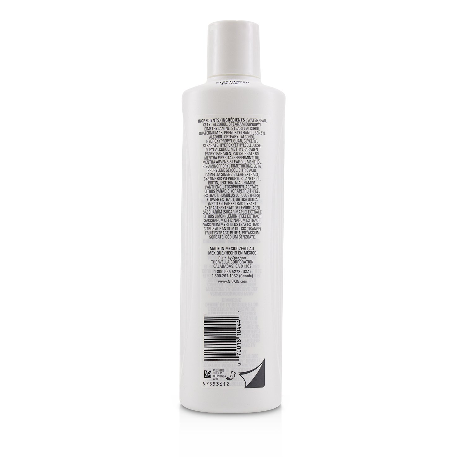 Nioxin Density System 2 Scalp Therapy Conditioner (Natural Hair, Progressed Thinning) 300ml/10.1oz