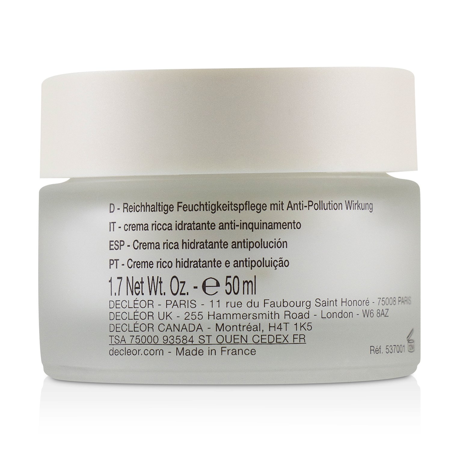 Decleor Hydra Floral Neroli Anti-Pollution Hydrating Rich Cream - Dehydrated to Dry Skin 50ml/1.7oz
