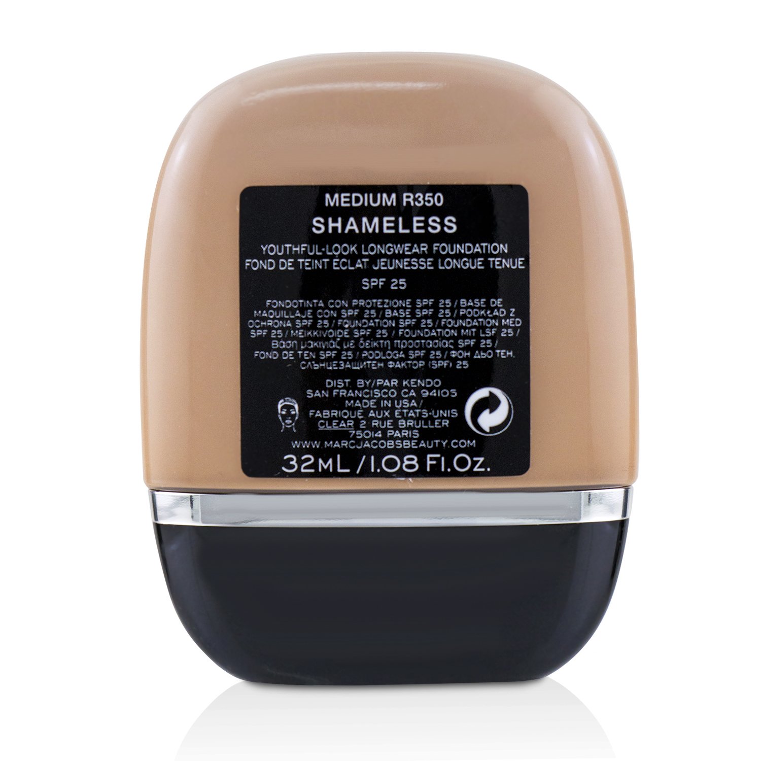 Marc Jacobs 持久粉底液 Shameless Youthful Look Longwear Foundation SPF25 32ml/1.08oz