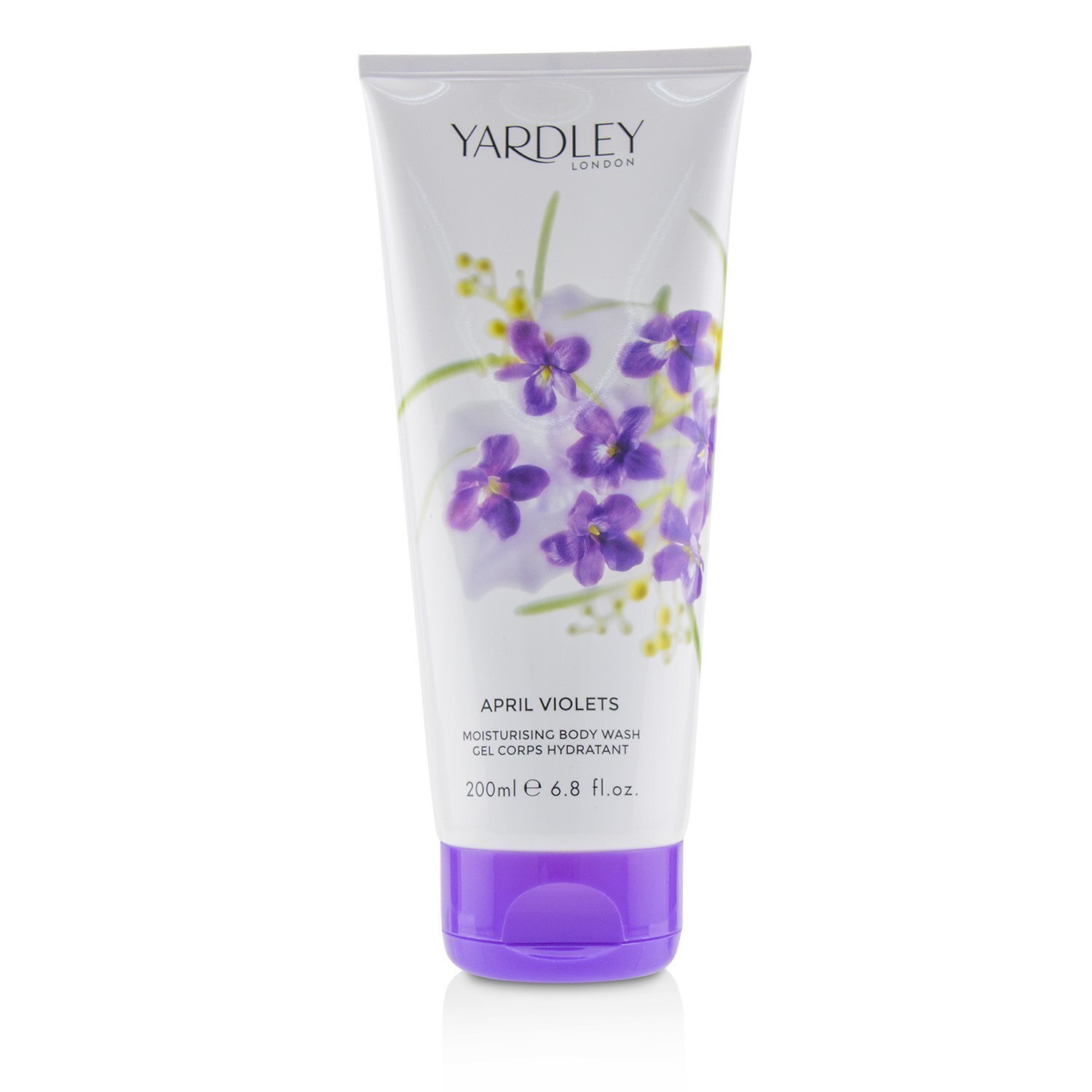 Yardley London April Violets Moisturising Body Wash 200ml/6.8oz