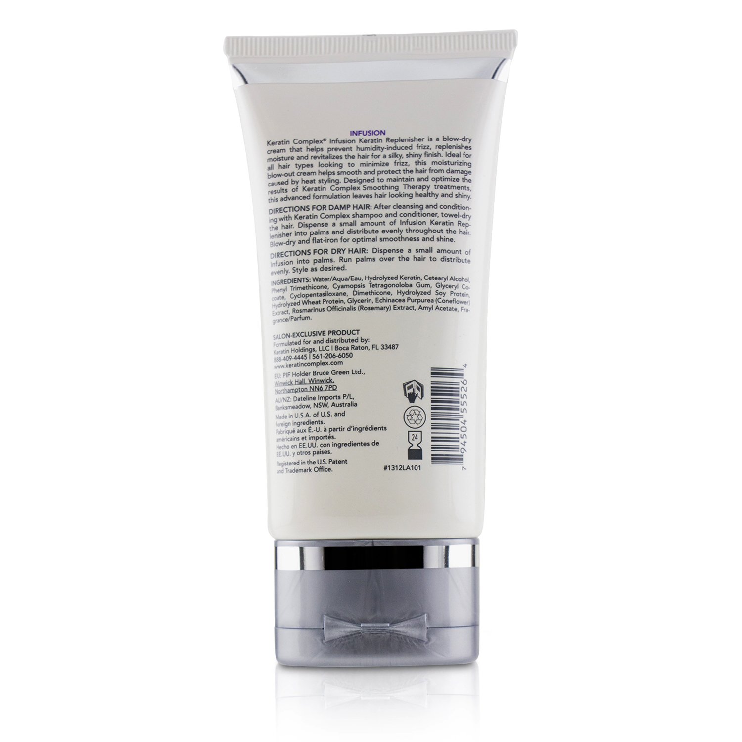 Keratin Complex Infusion Therapy Infusion Keratin Replenisher 75ml/2.5oz