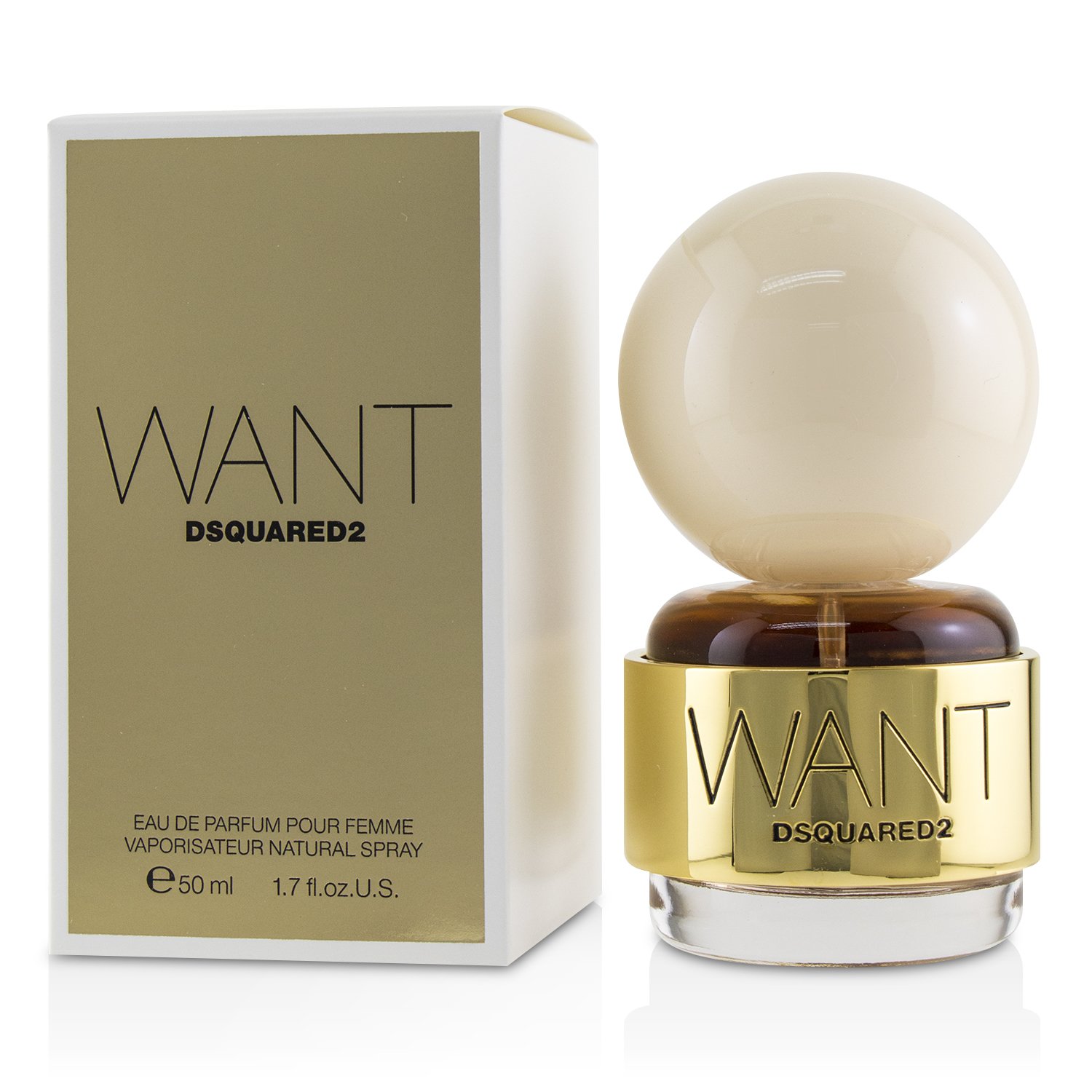 Dsquared2 Want Eau De Parfum Spray 50ml/1.7oz