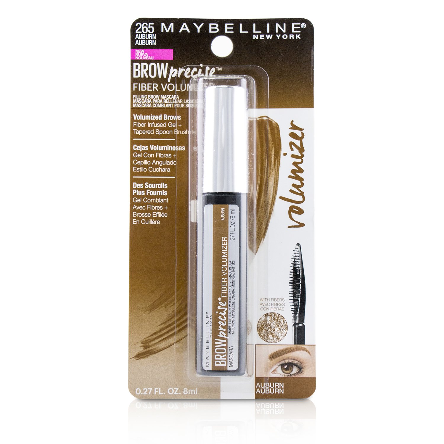 Maybelline Żel do brwi Brow Brow Precise Fiber Volumizer 8ml/0.27oz