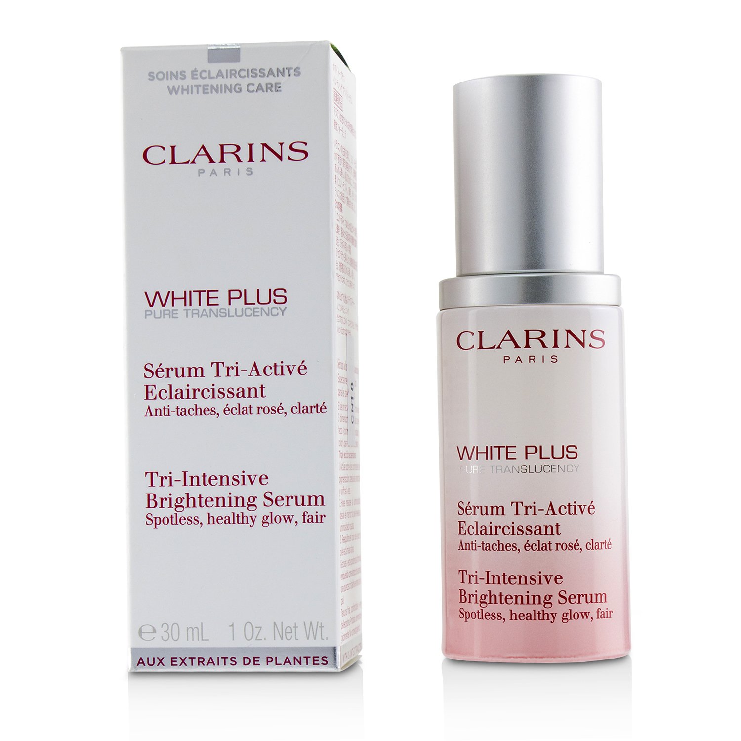Clarins White Plus Pure Translucency Tri-Intensive Brightening Serum 30ml/1oz