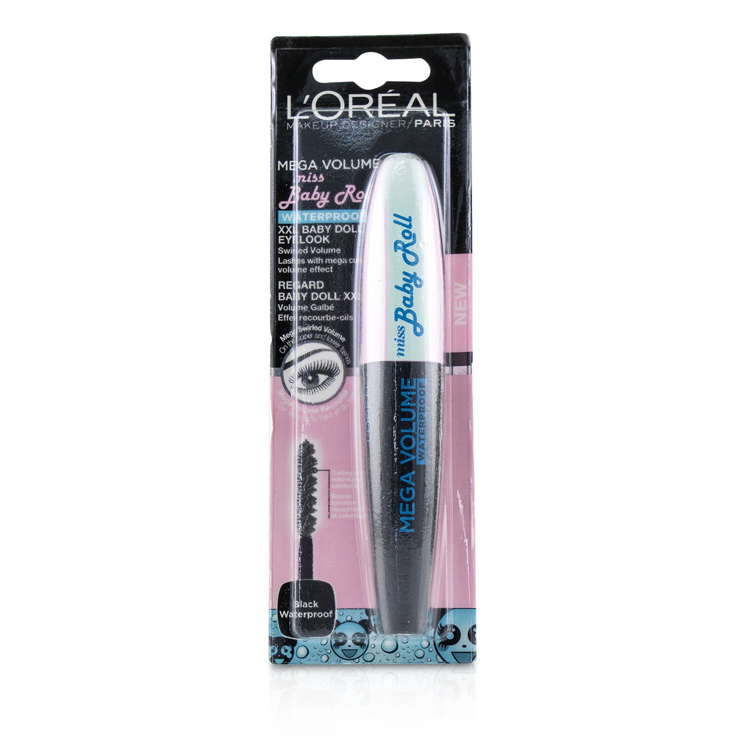 L'Oreal Mega Volume Miss Baby Roll Waterproof Mascara 9.1ml/0.3oz