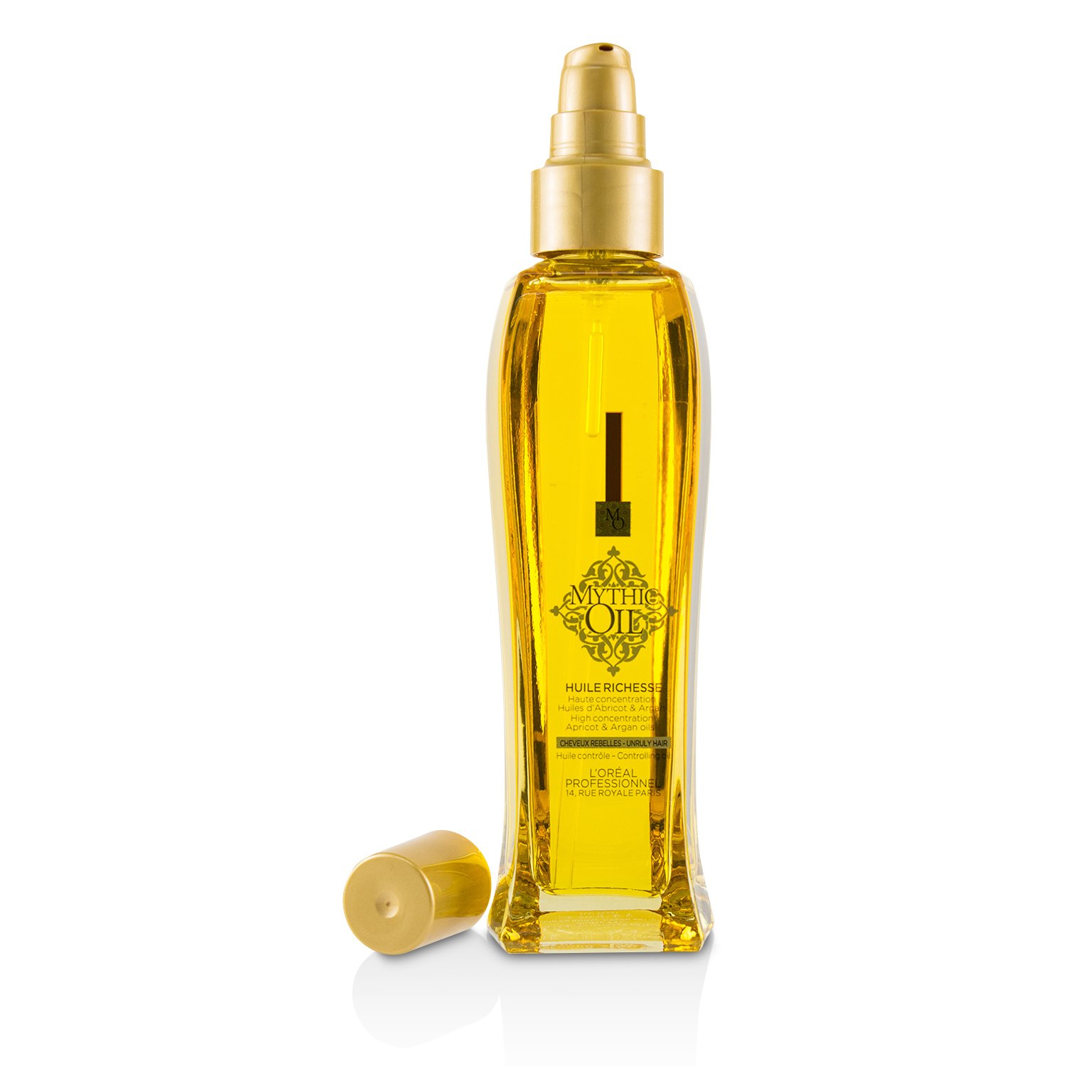 L'Oreal 歐萊雅 Professionnel Mythic Oil Controlling Oil with Apricot & Argan Oils (Unruly Hair) 100ml/3.4oz
