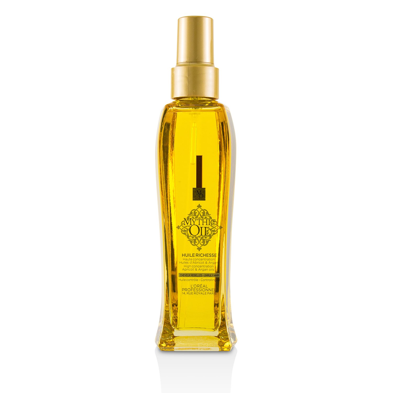 L'Oreal 歐萊雅 Professionnel Mythic Oil Controlling Oil with Apricot & Argan Oils (Unruly Hair) 100ml/3.4oz