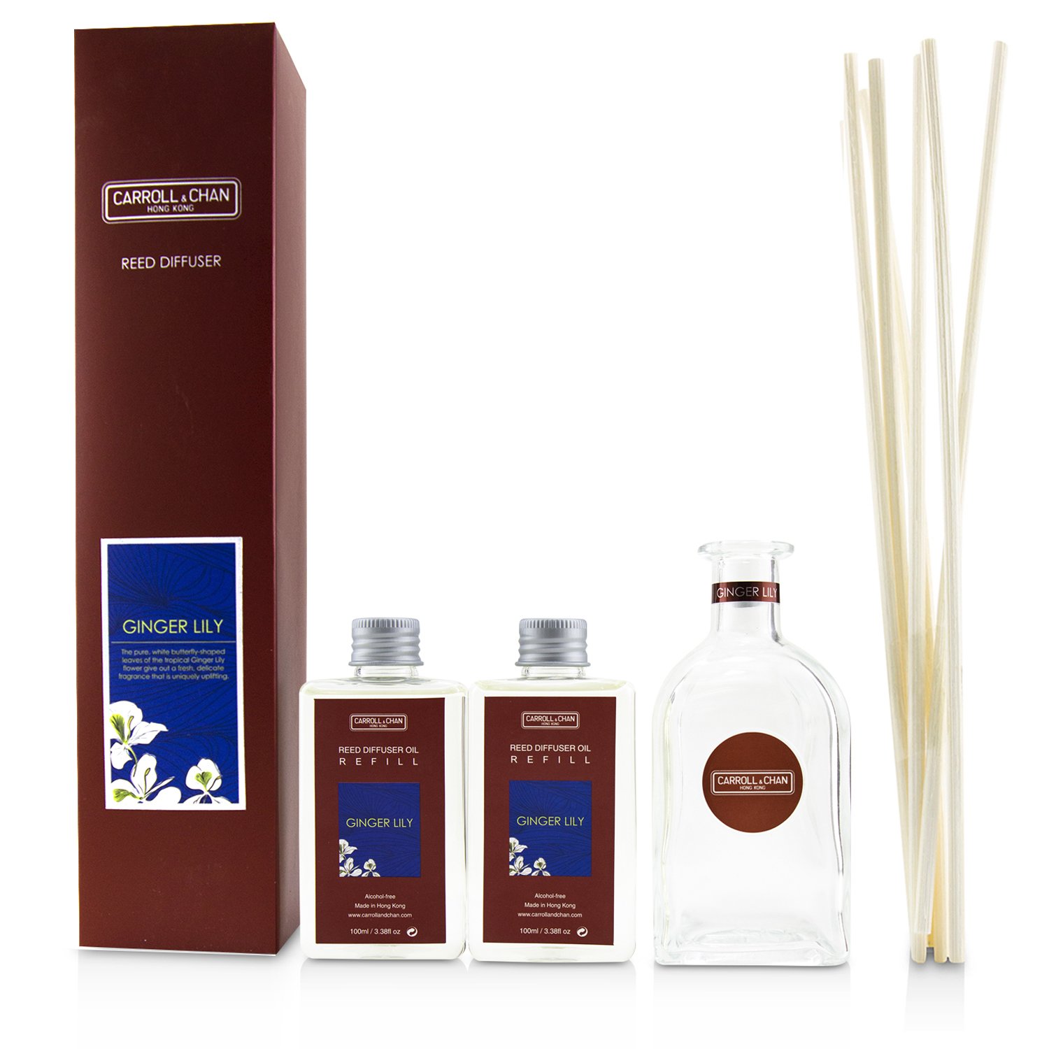 Carroll & Chan Reed Diffuser - Ginger Lily 200ml/6.76oz