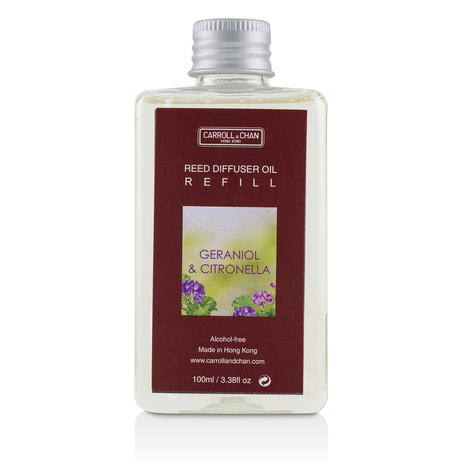 Carroll & Chan Reed Diffuser Refill - Geraniol & Citronella 100ml/3.38oz