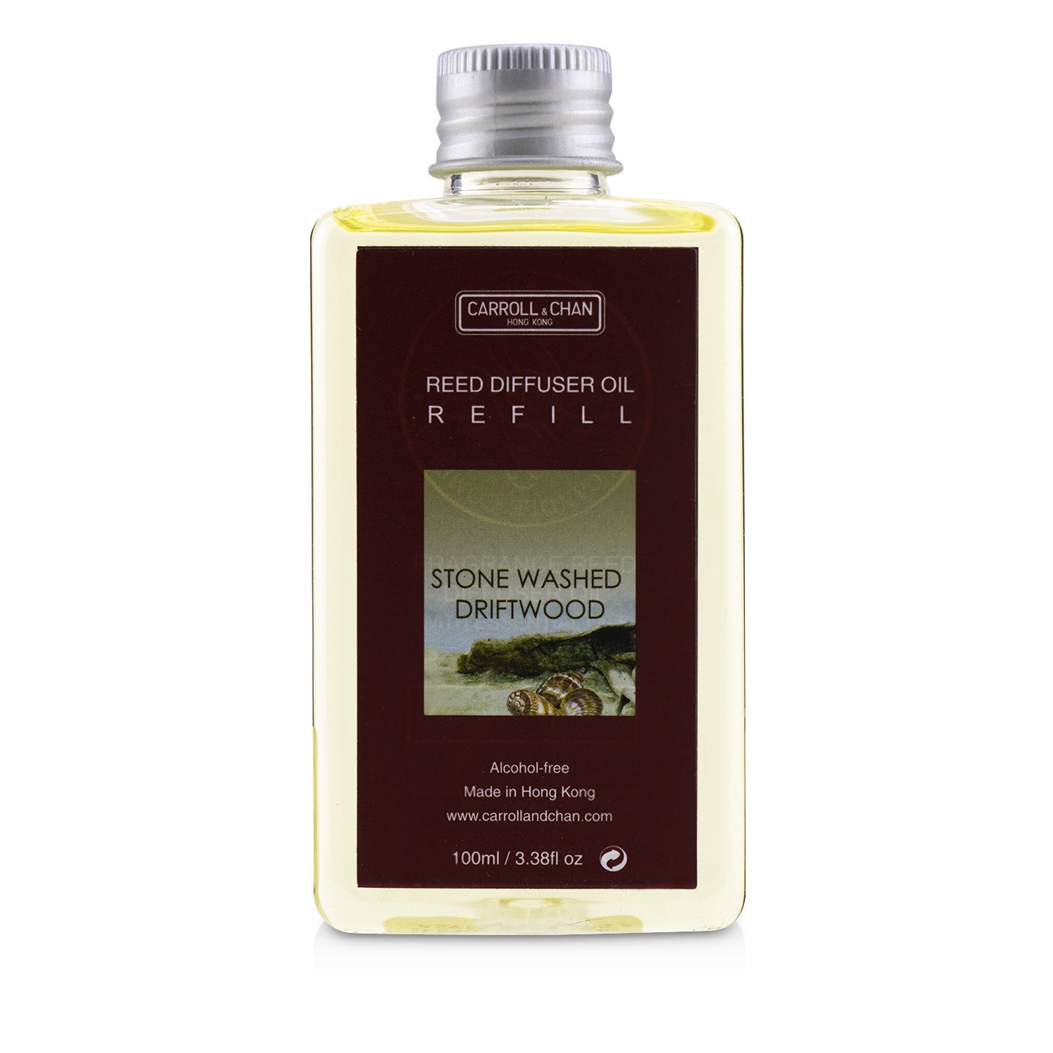Carroll & Chan Reed Diffuser Refill - Stone-Washed Driftwood 100ml/3.38oz