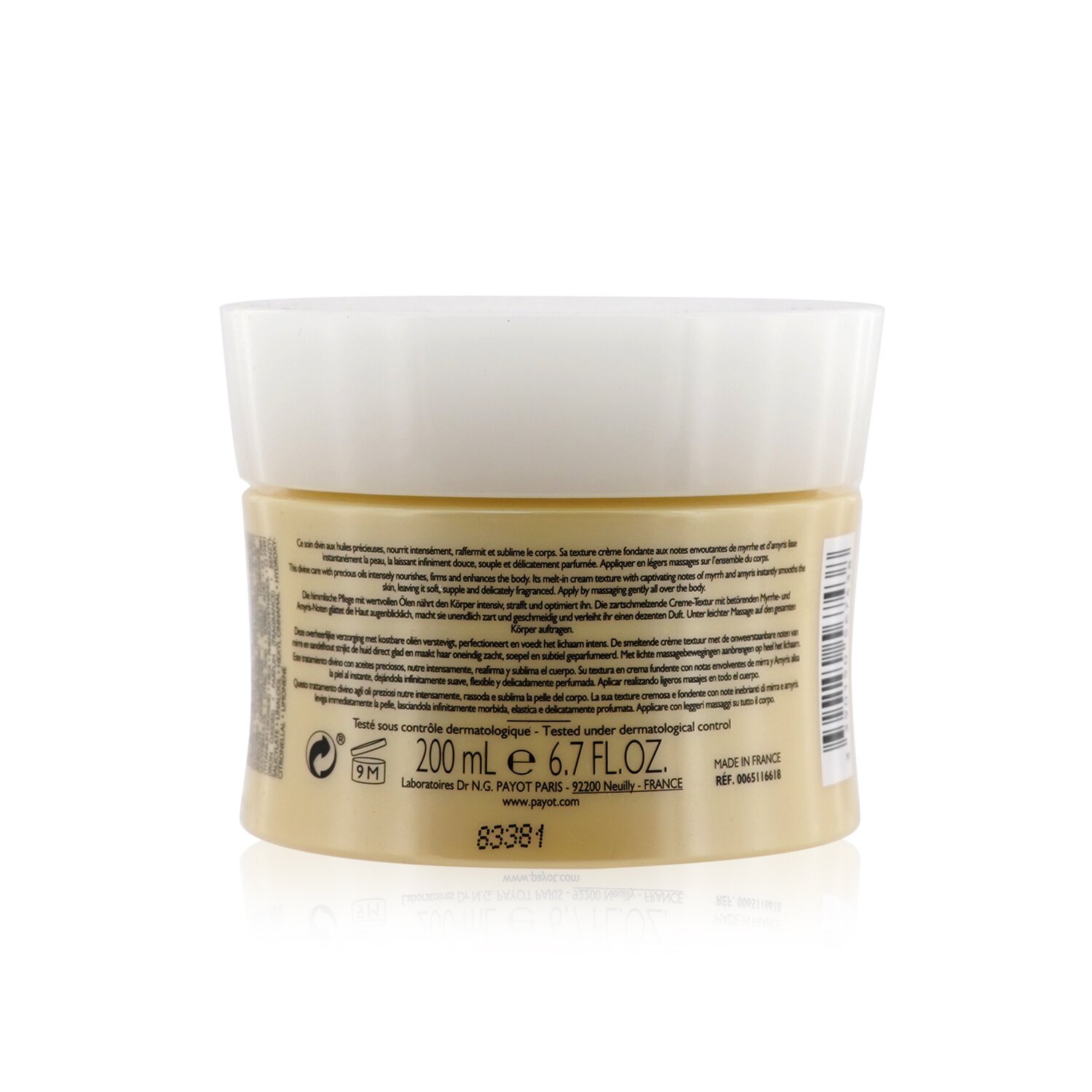 Payot Olejek do twarzy Body Elixir Crème Sublime Elixir Firming Care with Precious Oils 200ml/6.7oz