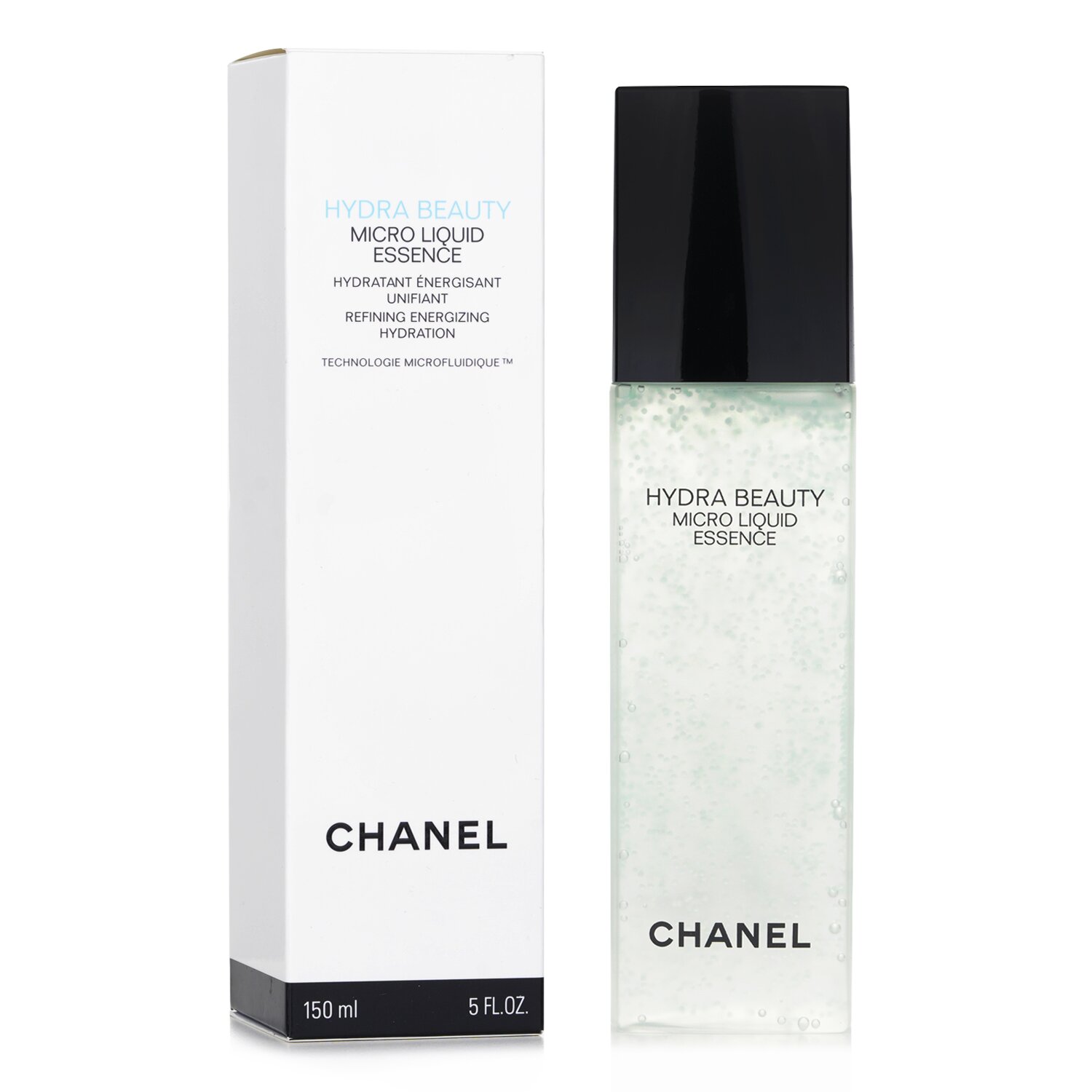 Chanel Hydra Beauty Micro Liquid Essence Refining Energizing Hydration 150ml/5oz