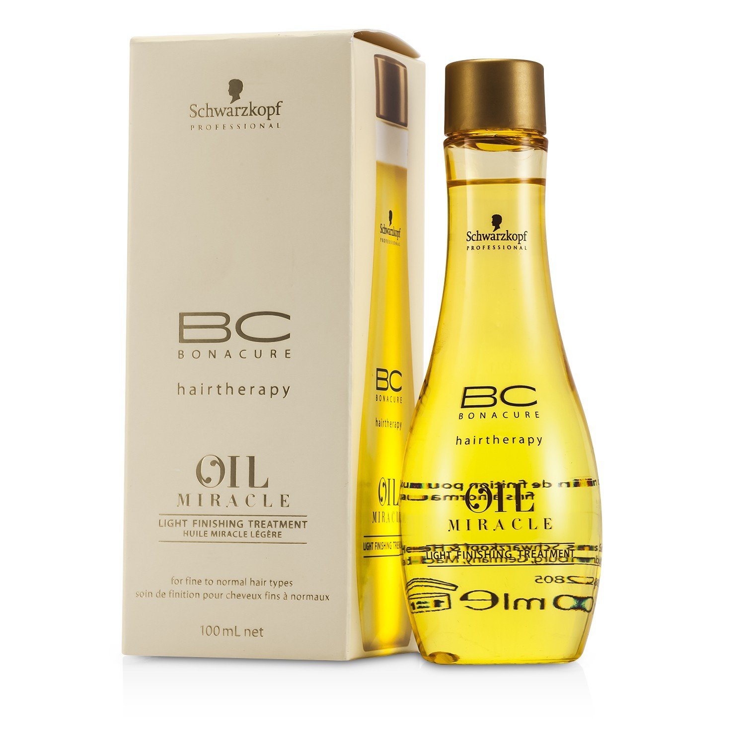 Schwarzkopf BC Oil Miracle Light Finishing Treatment (For Fine to Normal Hair) 100ml/3.4oz