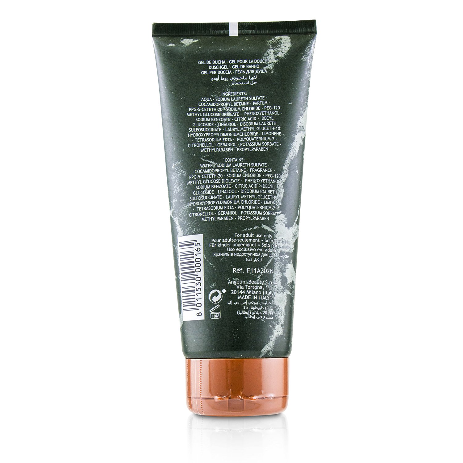Laura Biagiotti Roma Uomo Shower Gel (New Packing) 200ml/6.8oz