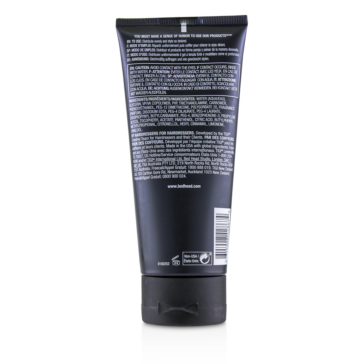 Tigi Bed Head Rockaholic Punked Up Strong Hold Gel 200ml/6.76oz