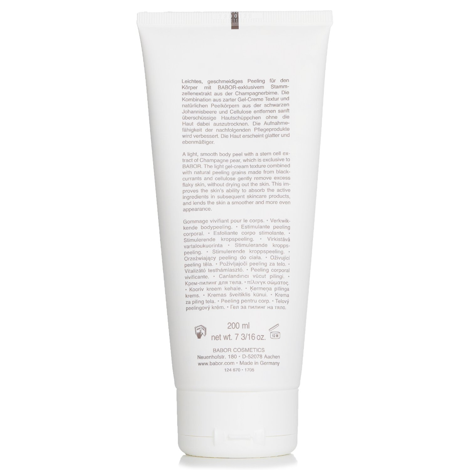 Babor Babor SPA Gel-Crema Peeling Relajante 200ml/6.7oz