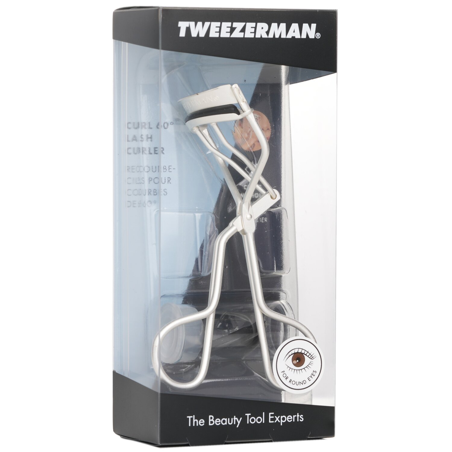 Tweezerman Curl 60° Lash Curler (For Round Shaped Eyes) Picture Color