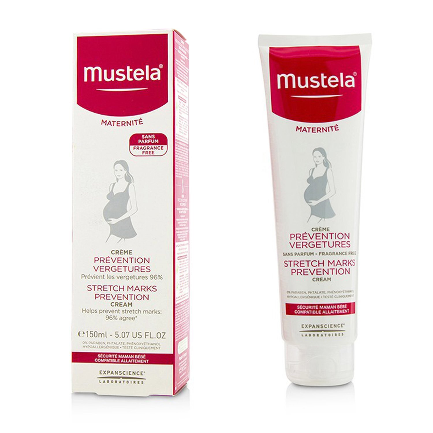 Mustela Maternite Крем для Предотвращения Растяжек (с Ароматом) 150ml/5.07oz