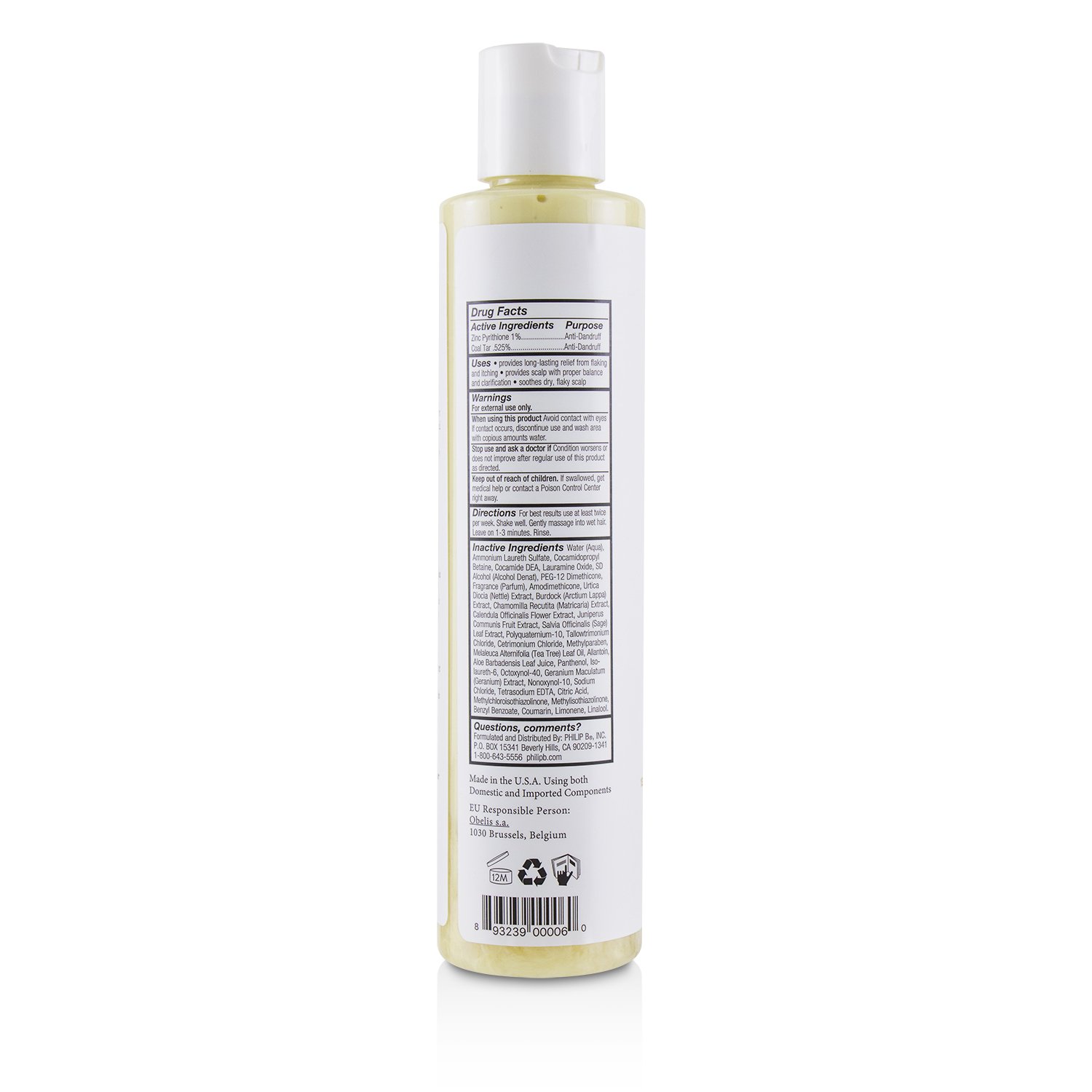 Philip B Anti-Flake Relief Shampoo 220ml/7.4oz