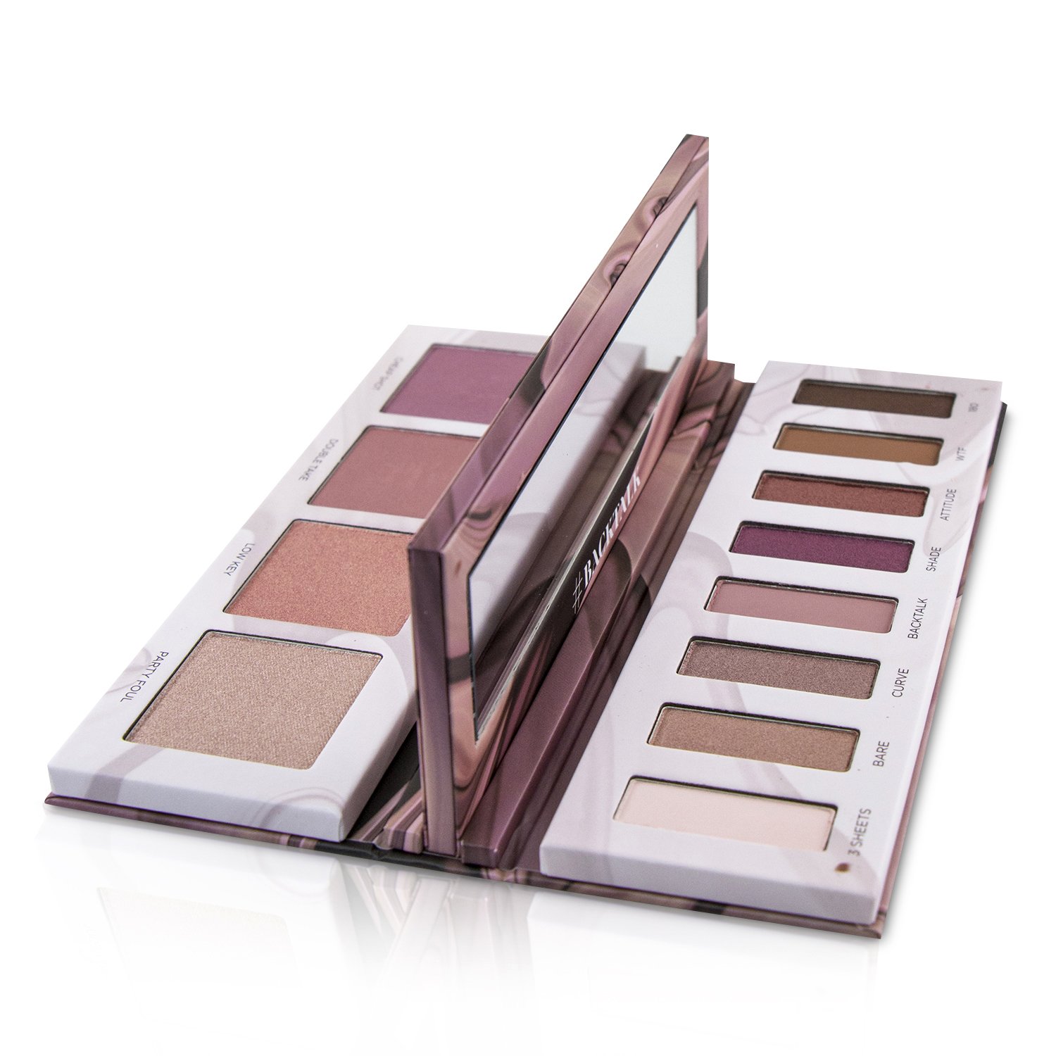 Urban Decay Backtalk Eye & Face Palette : 8x Eyeshadow, 4x Blush/Highlighter Picture Color