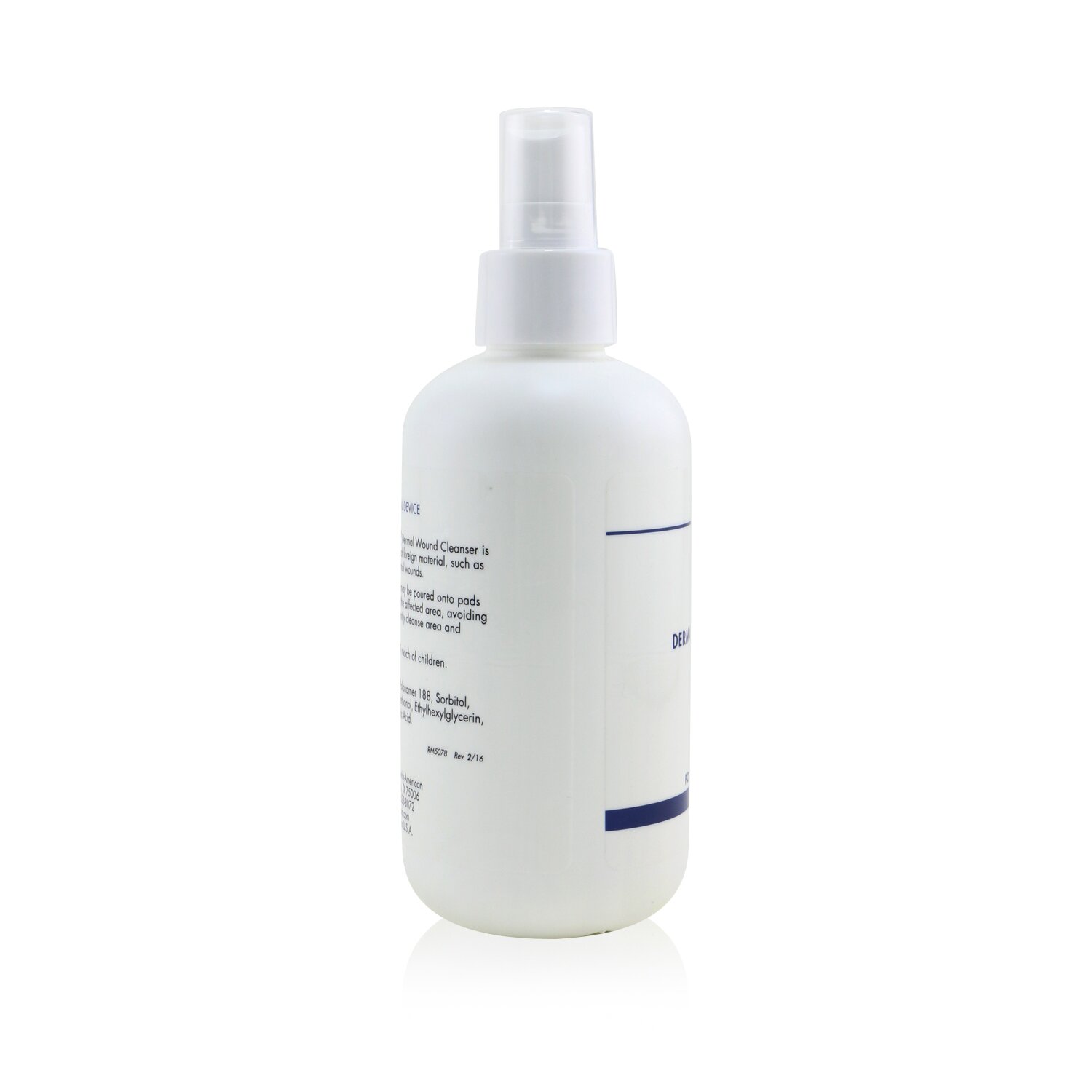 EltaMD Dermal Wound Cleanser (with 21 Lint-Free Cosmetic Pads) - Unboxed 236ml/8oz