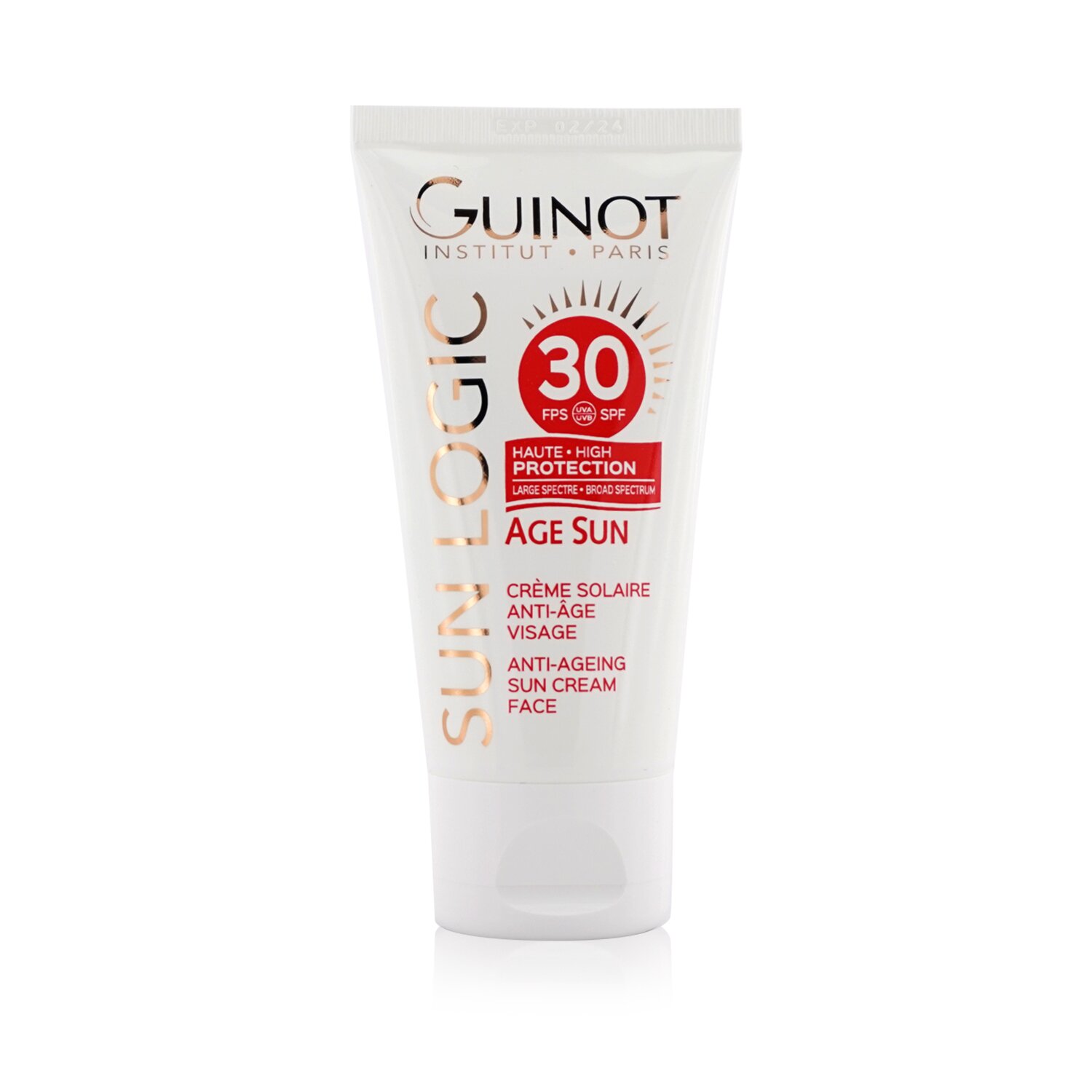 Guinot Sun Logic Age Sun Crema Solar Anti-Envejecimiento Para Rostro SPF 30 50ml/1.7oz