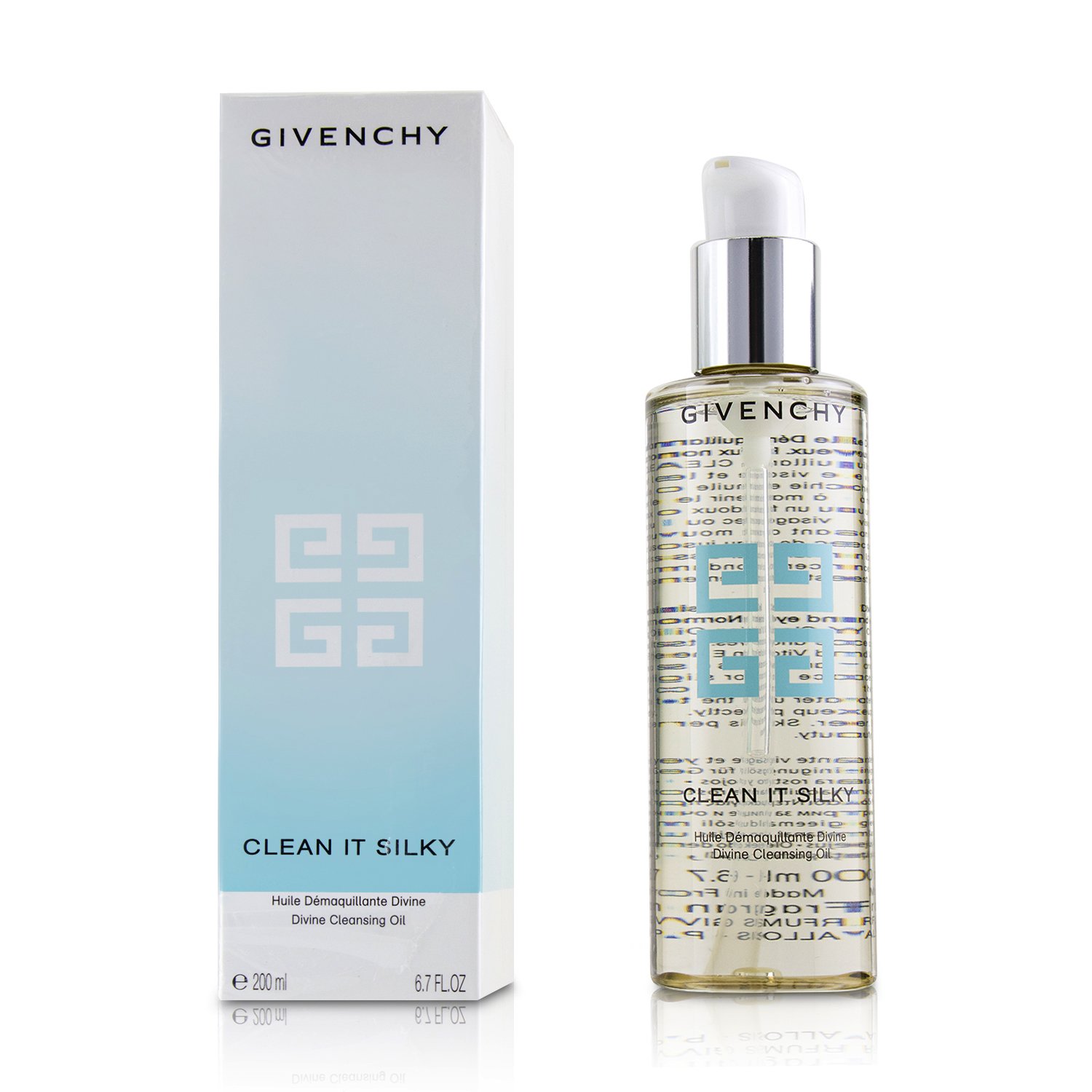 Givenchy Clean It Silky Divine Очищающее Масло (Упаковка Слегка Повреждена) 200ml/6.7oz