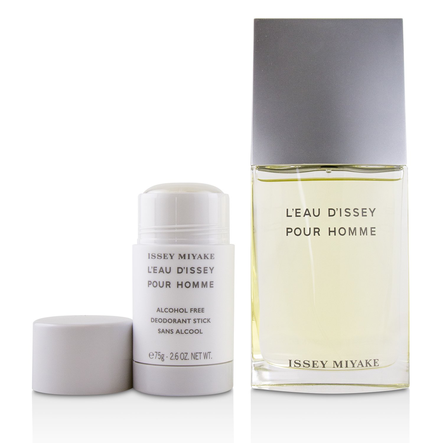 Issey Miyake L'Eau D'Issey Pour Homme Coffret: Eau De Toilette Fraiche Spray 100ml/3.3oz + Deodorant Stick 75g/2.6oz 2pcs