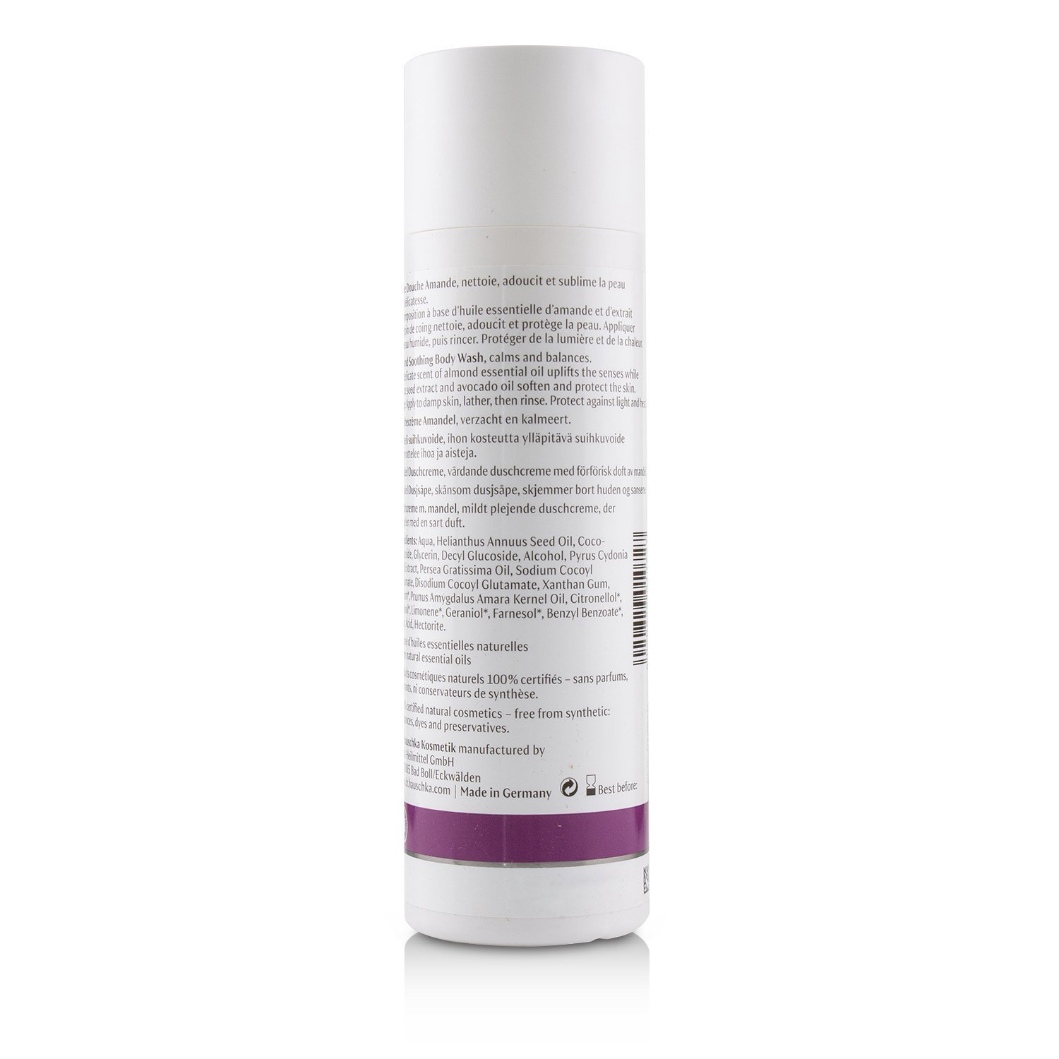 Dr. Hauschka Almond Soothing Body Wash (Exp. Date: 02/2019) 200ml/6.7oz