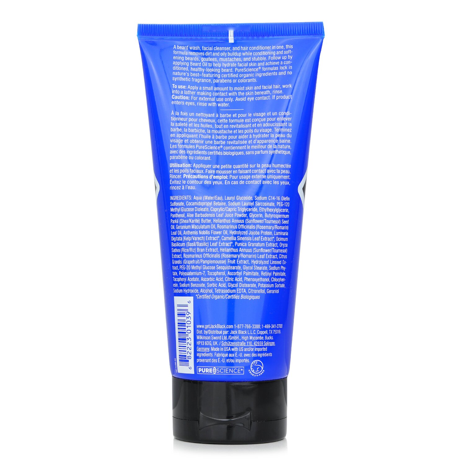 Jack Black Beard Wash 177ml/6oz