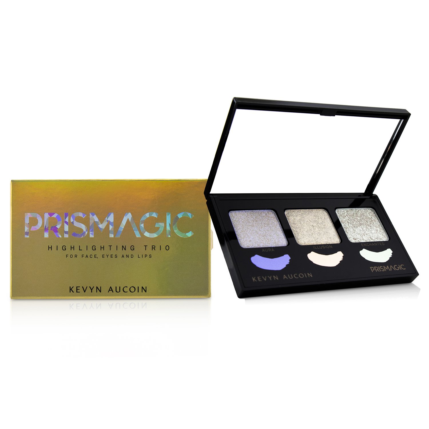 Kevyn Aucoin Prismagic Highlighting Trio For Face, Eyes, And Lips 3x2.2g/0.07oz