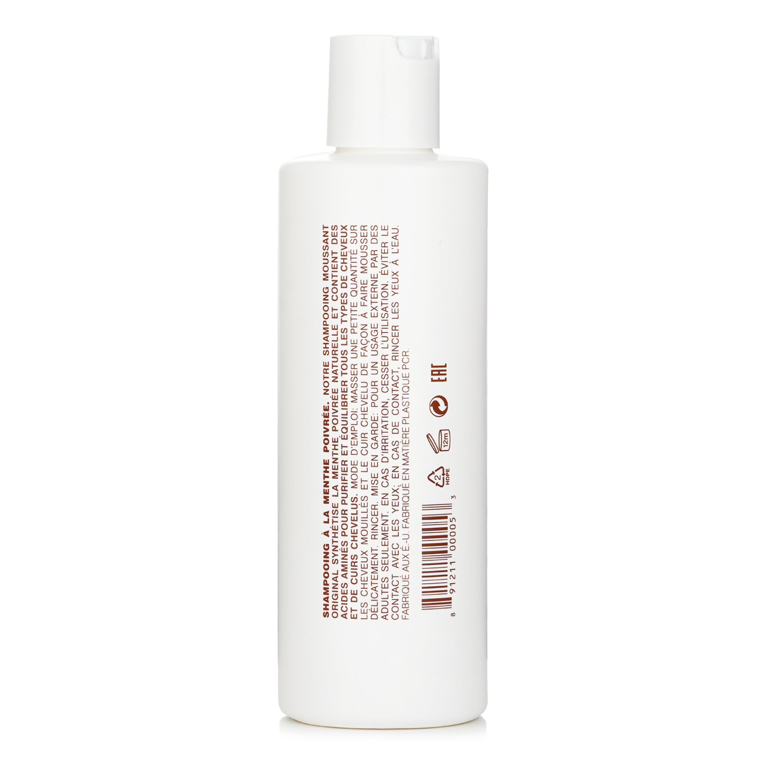 MALIN+GOETZ Peppermint Champú. 236ml/8oz