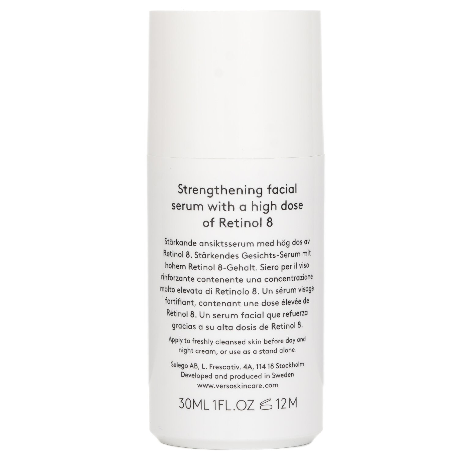 VERSO Serum dưỡng da mặt siêu cấp 30ml/1oz