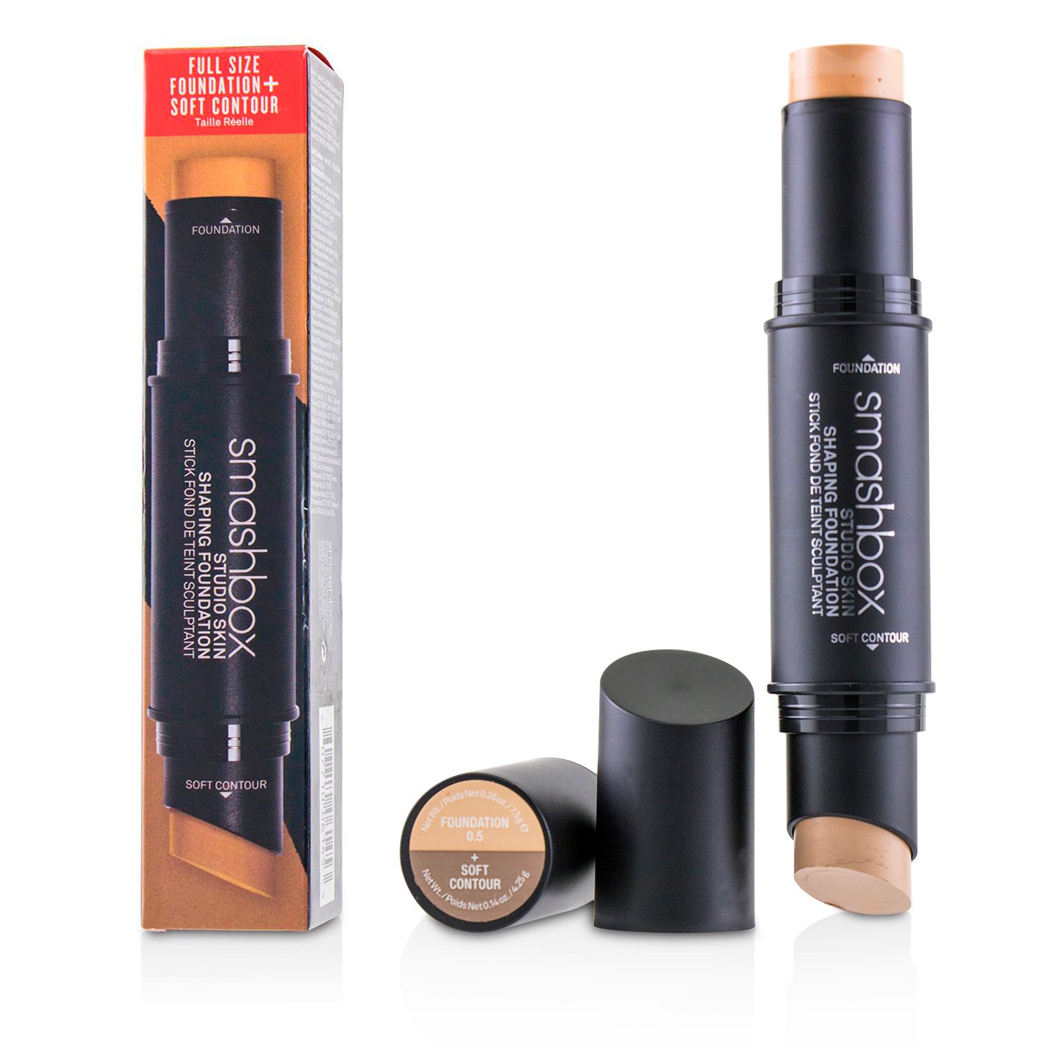 Smashbox Studio Skin Shaping Foundation + Soft Contour Stick 11.75g/0.4oz