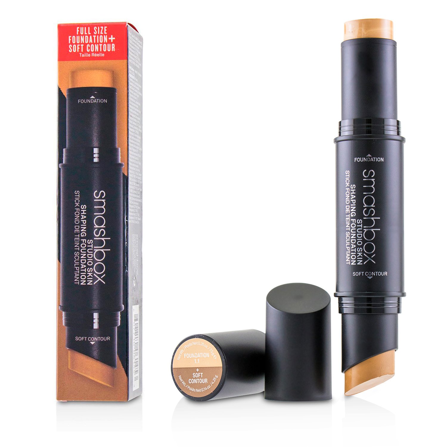 Smashbox Studio Skin Shaping Foundation + Soft Contour Stick 11.75g/0.4oz