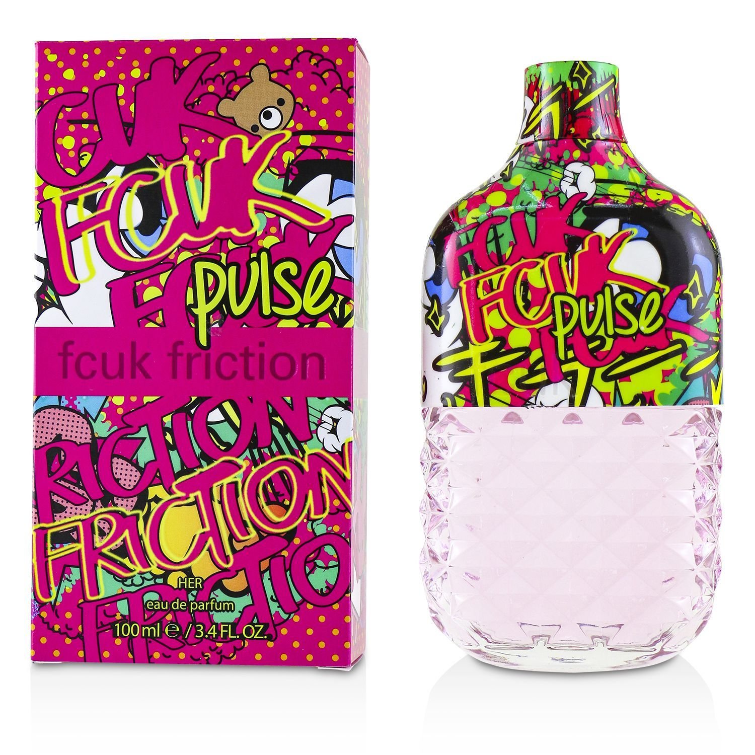 French Connection UK Fcuk Friction Pulse For Her Eau De Parfum Spray 100ml/3.4oz
