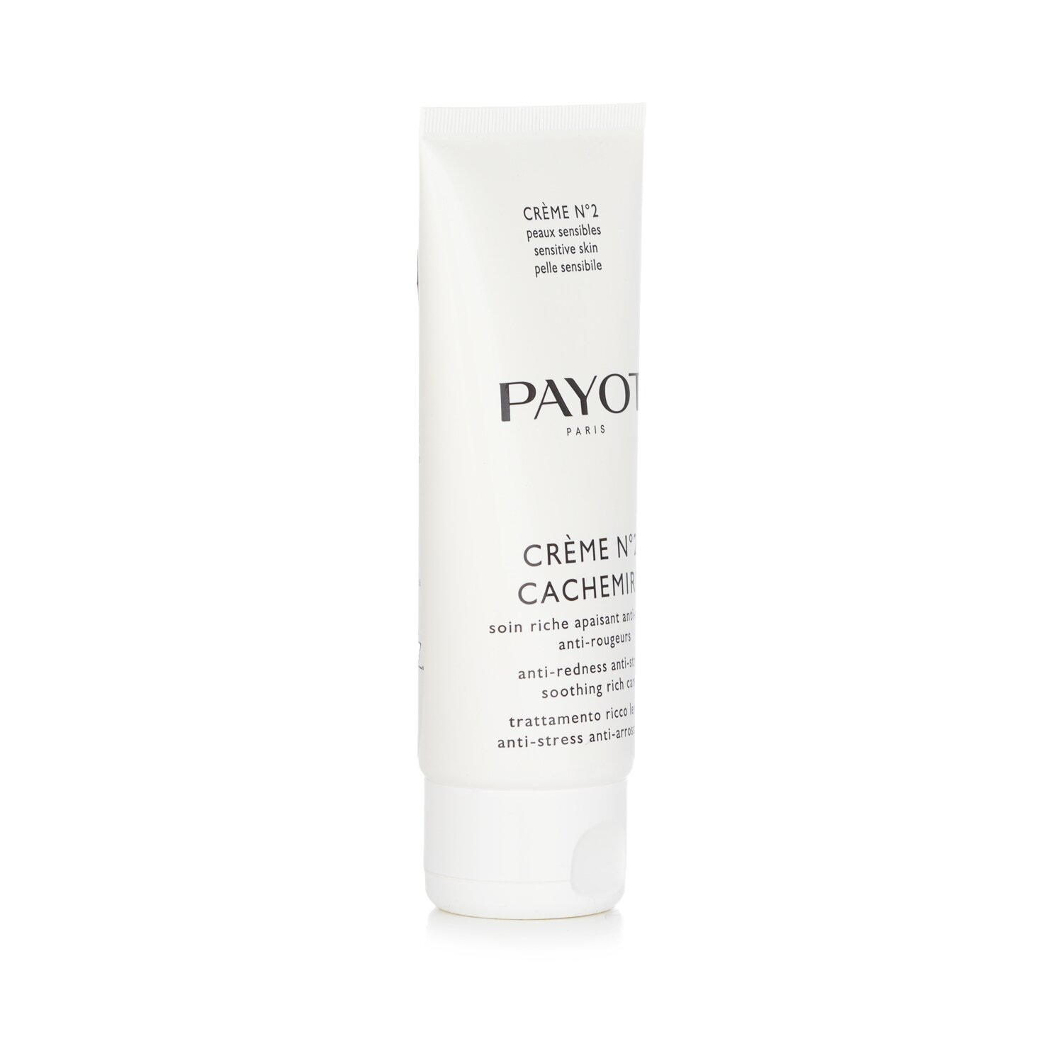 Payot Creme No 2 Cachemire Cuidado Rico Calmante Anti-Estrés Anti-Enrojecimiento (Tamaño Salón) 100ml/3.3oz