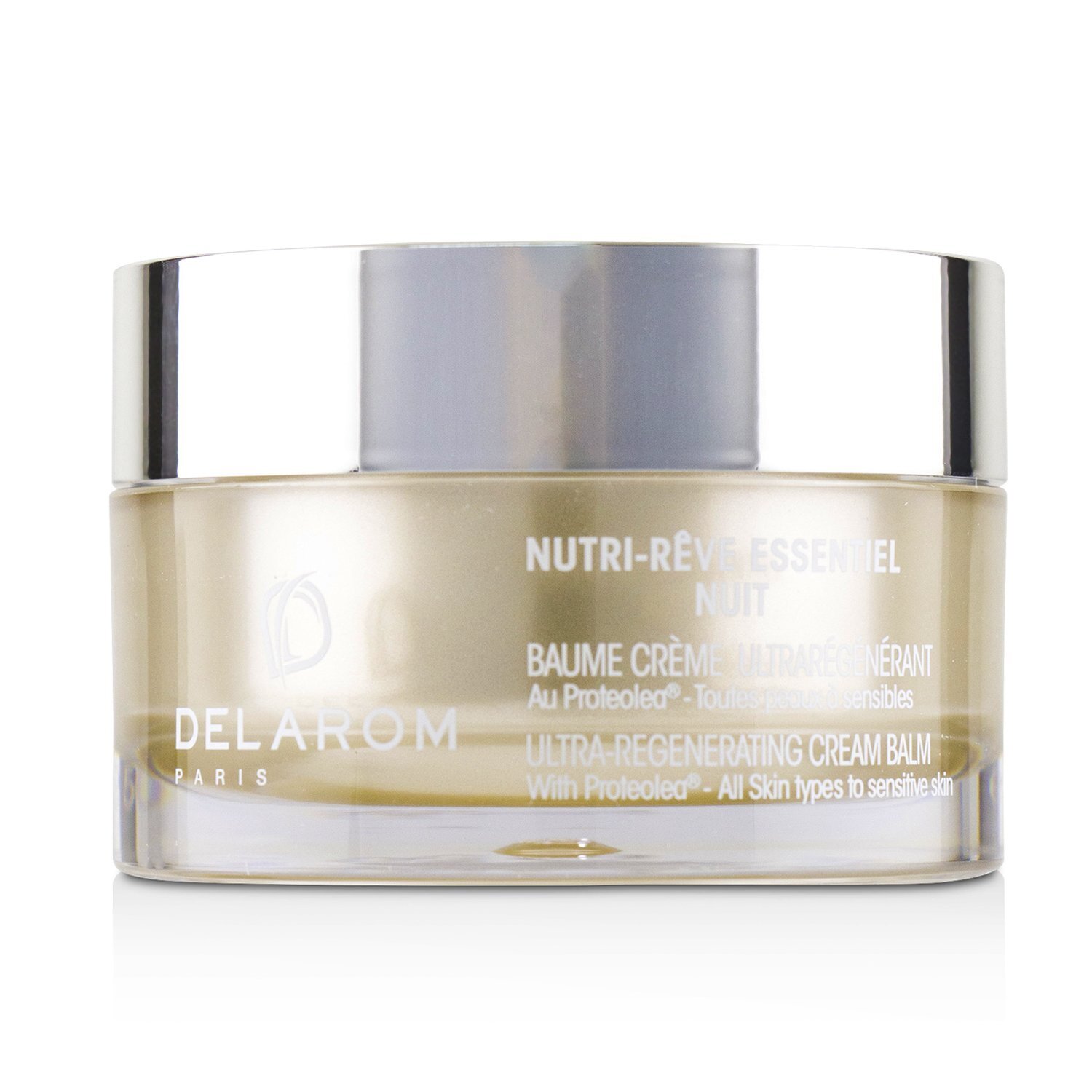 DELAROM Nutri-Reve Essentiel Nuit Ultra-Regenerating Cream Balm - For All Skin Types to Sensitive Skin 50ml/1.7oz
