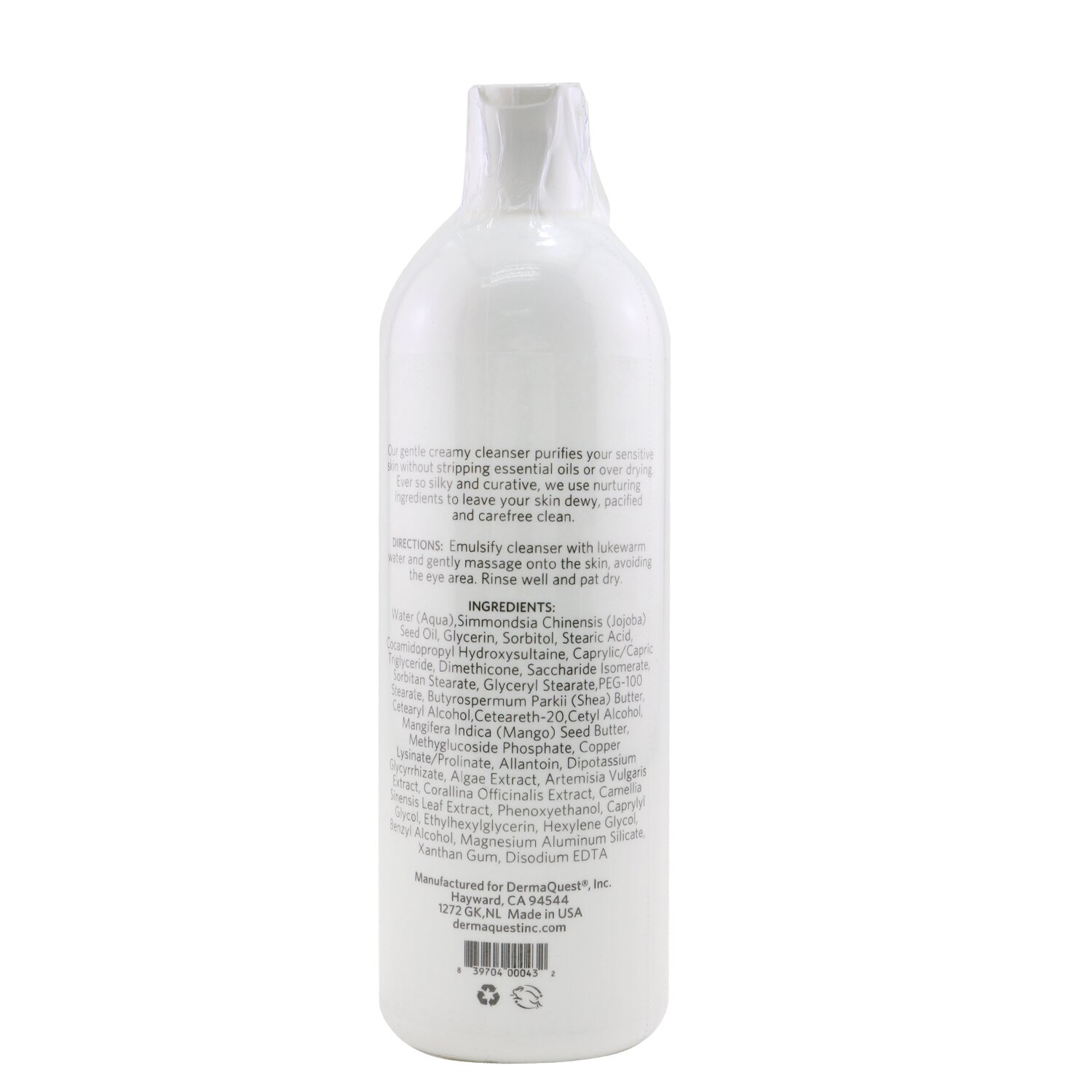 DermaQuest Sensitized Delicate Cleansing Cream (Salon Size) 454g/16oz