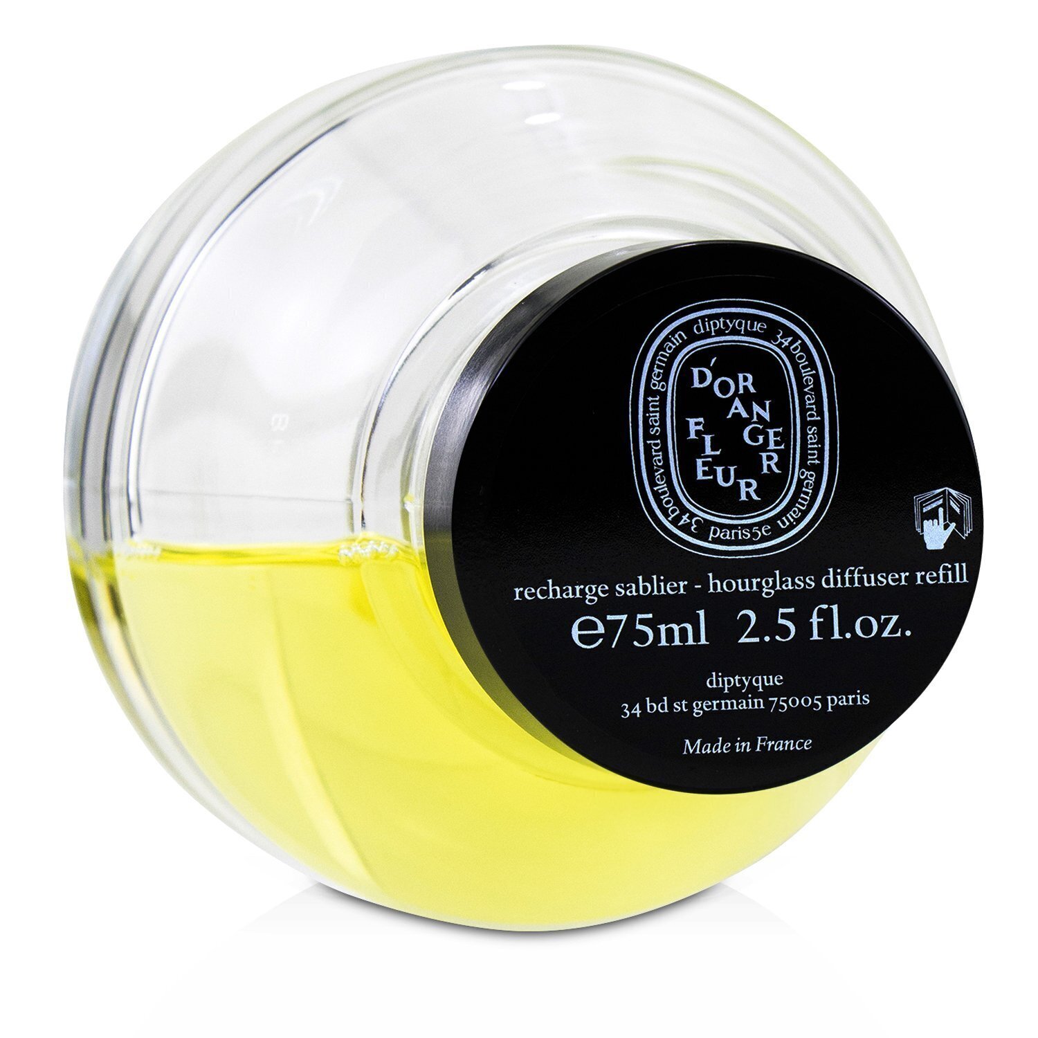 Diptyque Hourglass Diffuser Refill - Fleur D'Oranger (Orange Blossom) 75ml/2.5oz