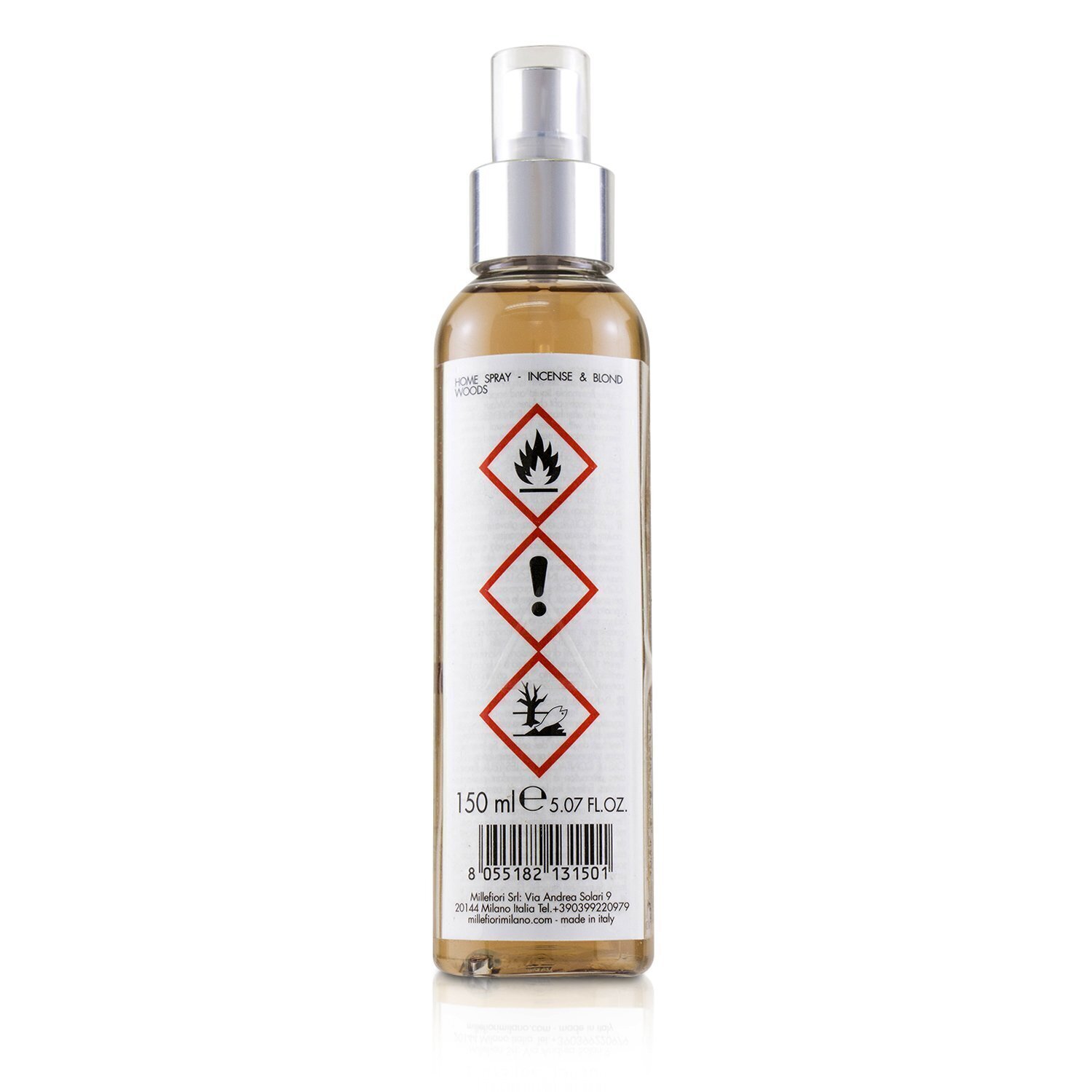 Millefiori Natural Scented Home Spray - Incense & Blond Woods 150ml/5oz