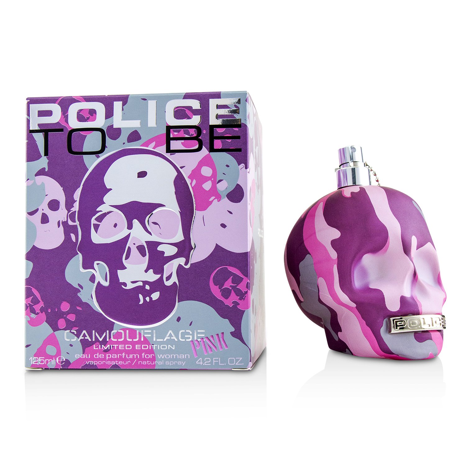 Police To Be Camouflage Eau De Parfum Spray (Pink Limited Edition) 125ml/4.2oz