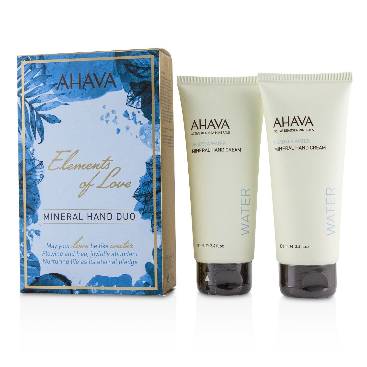 Ahava Elements Of Love Mineral Hand Duo (2x Deadsea Water Mineral Hand Cream 100ml/3.4oz) 2x100ml/3.4oz