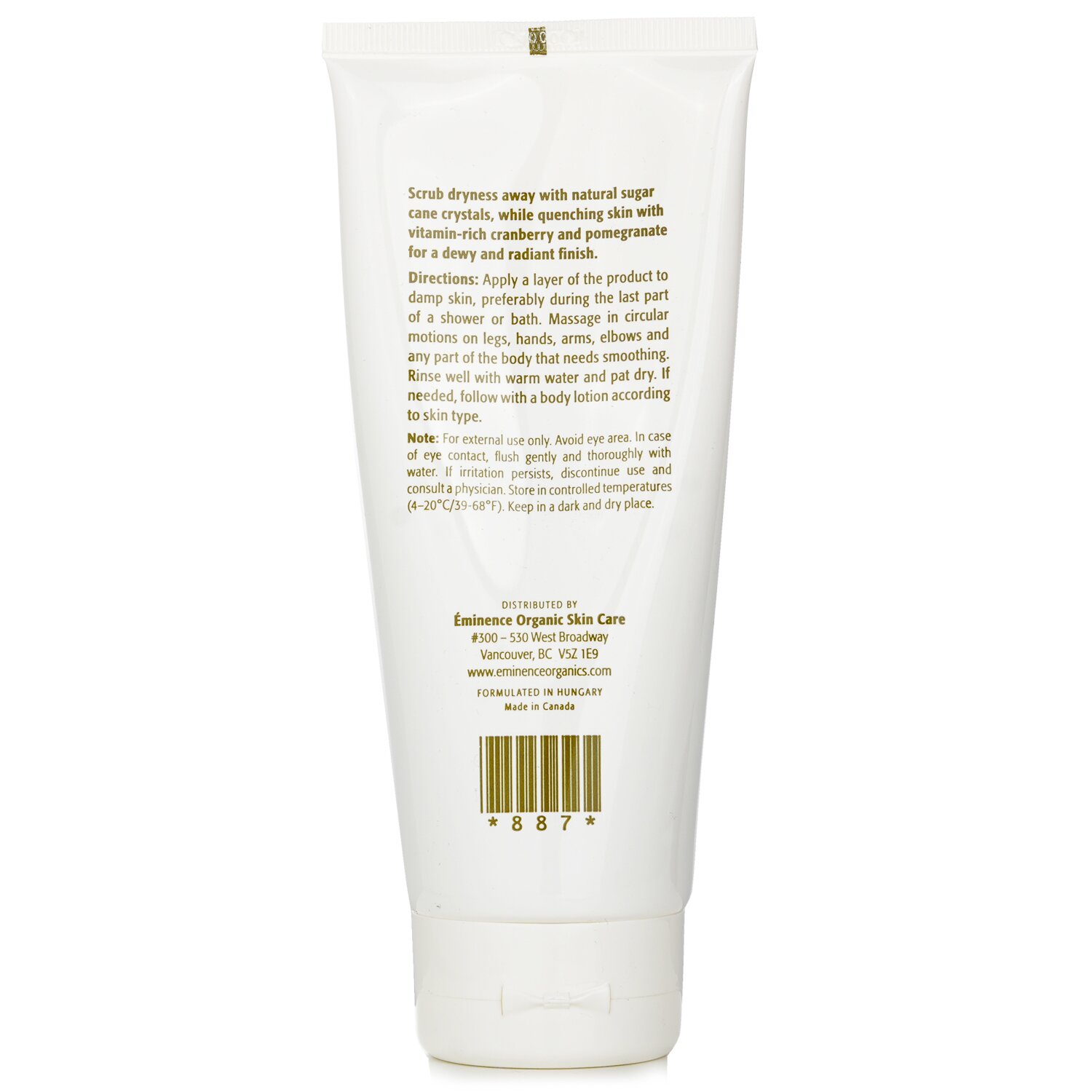 Eminence Exfoliante de Azúcar de Arándano y Granada (Tubo) 250ml/8.4oz