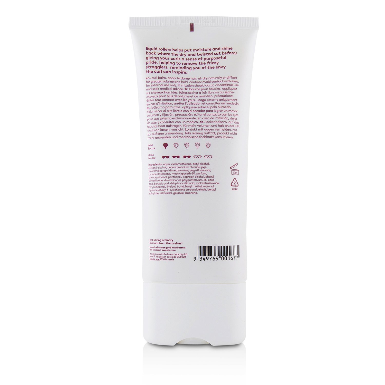 Evo 液體捲子 Liquid Rollers Curl Balm 200ml/6.8oz