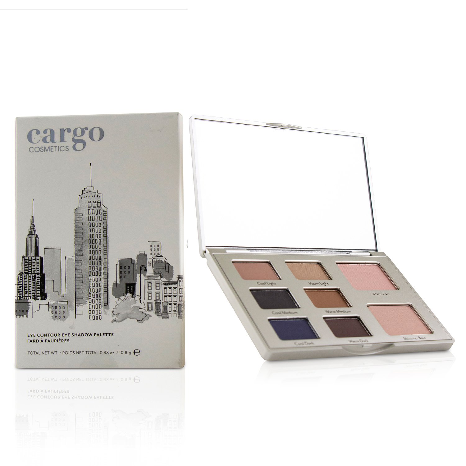 Cargo Paleta do makijażu Eye Contour Eye Shadow Palette 10.8g/0.38oz