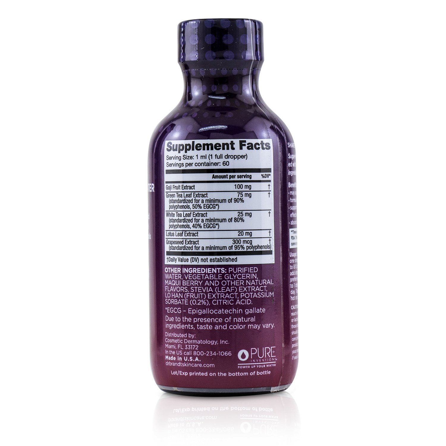 Dr. Brandt 柏瑞特醫生  Antioxidant Water Booster (Infused With Goji & Maqui Berry) 60ml/2oz