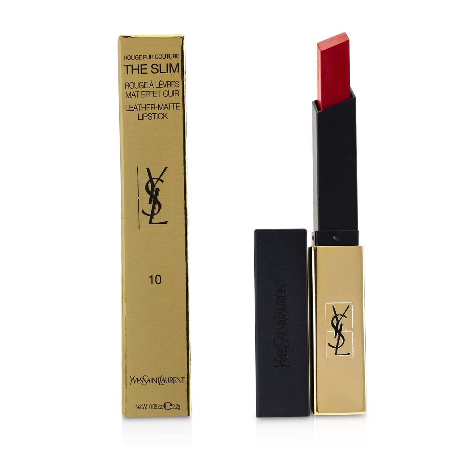 Yves Saint Laurent Rouge Pur Couture The Slim Leather Matte Lipstick 2.2g/0.08oz